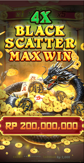 QQDEWA JACKPOT PERMAINAN SLOT PRAGMATIC PLAY MAHJONG WINS 3 BLACK SCATTER Rp.200.000.000,- LUNAS - Foto 4